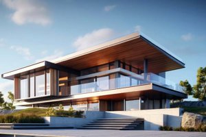 Hillside Villa with Pool